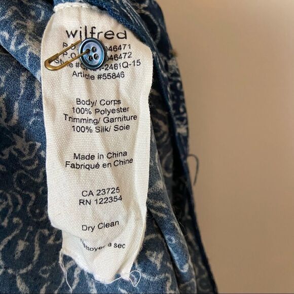 ARITIZA “Wilfred” 100% Silk Printed Tank Top (Small) - Picture 5 of 7